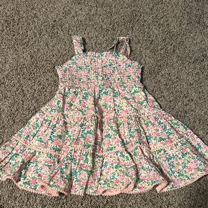 Joie Floral Kids Dress - Pink and Green